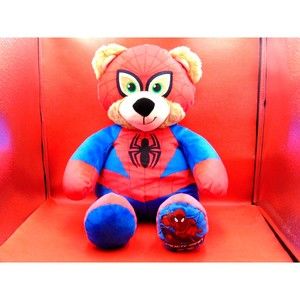 Build-A-Bear Marvel Spider-Man Teddy Bear 16" Plush Stuffed Animal Toy